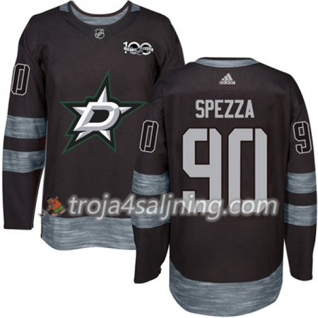 Dallas Stars tröja Jason Spezza 90 1917-2017 100th Anniversary Adidas Svart Authentic - NHL Tröjor Herr Dallas Stars tröja Jason Spezza 90 1917-2017 100th Anniversary Adidas Svart Authentic - NHL Tröjor Herr